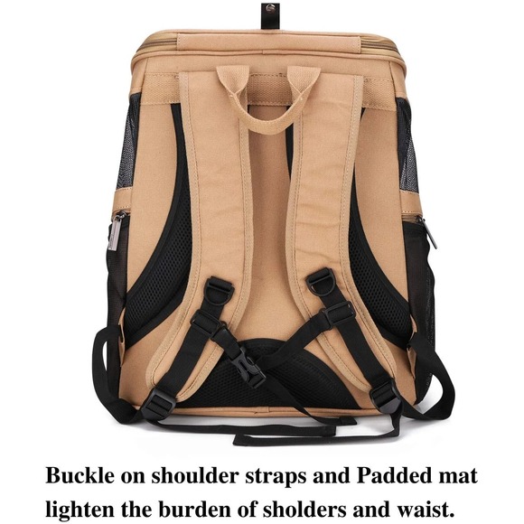 LOLLIMEOW Large Pet Carrier Backpack, Bubble Backpack Carrier for Fat Cats and P - Picture 3 of 10